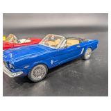 Diecast Model Cars (Lot of 3) - Ford Mustang 289 & Fuel Injection Markings