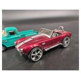 427 Cobra & Boss Chev Step Side Diecast Vehicles (Lot of 3)