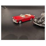 5-Piece Vintage Classic Model Cars Miniature Vehicle Assortment for Collectors