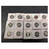 Jefferson Nickel Collection 1941S 1951S 1957S 1959D 1982D & 2024P/D