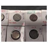Jefferson Nickel Collection 1941S 1951S 1957S 1959D 1982D & 2024P/D