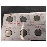 Jefferson Nickel Coin (15) - Mixed Variety Dates & Mint Marks 1946S-2023D