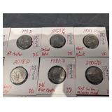 Jefferson Nickel Variety/Error Coin Assortment (15) 1960-2021 D/P
