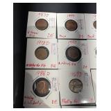 Lincoln Memorial Pennies Mixed Dates 1958D-2023D (20 Coins)