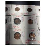 Lincoln Memorial Pennies Mixed Dates 1958D-2023D (20 Coins)