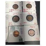 Lincoln Memorial Pennies Mixed Dates 1958D-2023D (20 Coins)