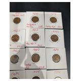 Lincoln Cent Variety Assortment (25 coins) - Floating Roof & Small Date