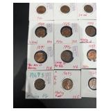 Lincoln Cent Variety Assortment (1969S, 1970D, 1956D, 2009) (Lot of 20)
