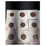 Lincoln Cent - Doubled Die Variety Collection (DDR/DCR/DDO/DER) 1971D-2021