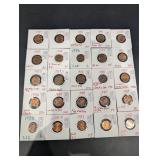 Lincoln Cent Die Variety Collection (1966-2022) - 25 Coins