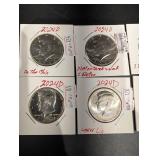 2024-D Kennedy Half Dollar (6 Coins) with Hand-Noted Die Marker Cards