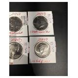 2024-D Kennedy Half Dollar (6 Coins) with Hand-Noted Die Marker Cards