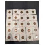 Lincoln 1-Cent Variety Coins - DLO, DCO, DDR Notes (1955S-1994D Dates)