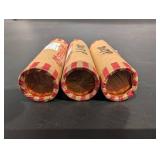 2017-P Coin Rolls in Tubes (3 Rolls) - 10117P Mint Mark P Labels