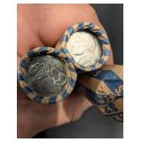 Bison Nickel Lot 3 Rolls