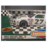 American Muscle Rusty Wallace 1989 Championship Pontiac 1/18 Die Cast 2237/3500