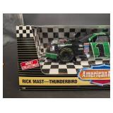 ERTL AmericanMuscle 1/18 Rick Mast Thunderbird Black Max Die-Cast #7204