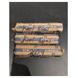 Jefferson Nickel $2 Coin Rolls - 52 Nickels Per Roll