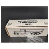 Red Crown Gasoline Toy Truck - Vintage Tin Model with Box
