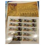 Negro Leagues Baseball Memorabilia - USPS First Day Folio & Sports Illustrated Magazines