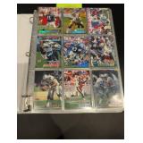 Binder Full Of Baseball Cards.
