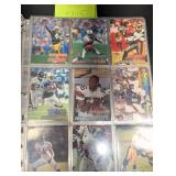 Binder Full Of Baseball Cards.