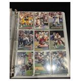 Binder Full Of Baseball Cards.