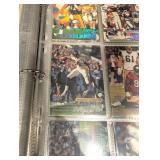 Binder Full Of Baseball Cards.