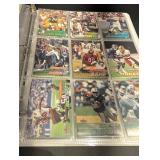 Binder Full Of Baseball Cards.