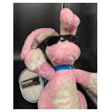 EnerGizer Round Container with Plush Bunny and Vehicle Parts - Mixed Toy Collection