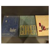 University of Minnesota Gopher Yearbooks 1957, 1958, 1961