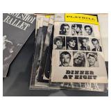 Playbill & Stage Theatre Ephemera Dinner at Eight, Gwen Verdon, Kennedy/Johnson Memorabilia