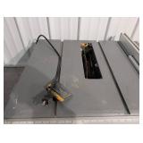 RIDGID Table Saw with Bevel Lock Lever 0-45 Deg Bevel Stops