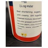 Quaker Oats Old Fashioned Famous Oatmeal Cookies Cookie Jar - Regal China