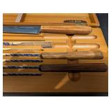 KA-BAR Master Cutlers Knife Set in Wood Display Case