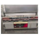 Sharp QT-248 Stereo Radio Cassette Recorder - 2-Way 4-Speaker