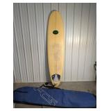Davo Surf Design Longboard Surfboard - Deck Logo