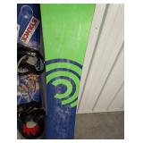 Burton Snowboard w Bindings & Unbranded Snowboard (Lot of 2)