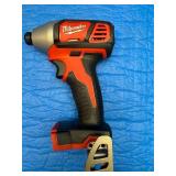Brand New Milwaukee M18 1/4' Hex Impact Driver (Model 2656-20).