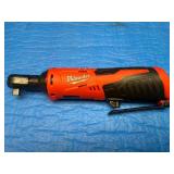 Brand New- Milwaukee M12 Cordless 3/8' Ratchet (Model 2457-20).