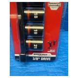 This item is a Milwaukee SHOCKWAVE Impact Duty 3/8' Drive Metric 6-Point Socket Set (model 49-66-7007)