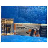 LubriMatic Grease Gun + 3pc HSS Step & Drill Bit Set – Shop Essentials Combo – NEW IN PACKAGE