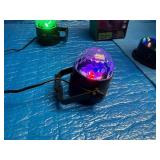 LED Party Light Bundle – Disco Ball, Spinning Lights, DJ Effects w/ Remotes – Tested