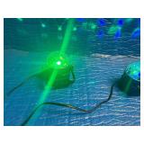 LED Party Light Bundle – Disco Ball, Spinning Lights, DJ Effects w/ Remotes – Tested