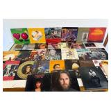 Lot of Approx 35 Vintage Vinyl Records - Mixed Genre - Rock, Pop, Country, etc #1
