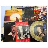 Lot of Approx 35 Vintage Vinyl Records - Mixed Genre - Rock, Pop, Country, etc #1