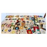 LARGE Lot of Vintage Vinyl 45 Records w/ Sleeves - Mixed Genre - Rock, Pop, Country, etc #8