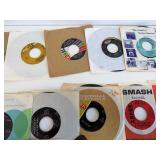 LARGE Lot of Vintage Vinyl 45 Records w/ Sleeves - Mixed Genre - Rock, Pop, Country, etc #8