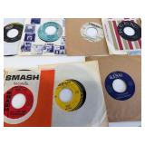 LARGE Lot of Vintage Vinyl 45 Records w/ Sleeves - Mixed Genre - Rock, Pop, Country, etc #8