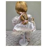 Vintage "Cinderella" collectible porcelain doll and Princess Diana collectible from the 1998 Manorville porcelain Collection.